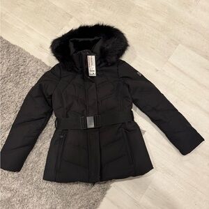Amisu Black Ski Jacket Size XS
